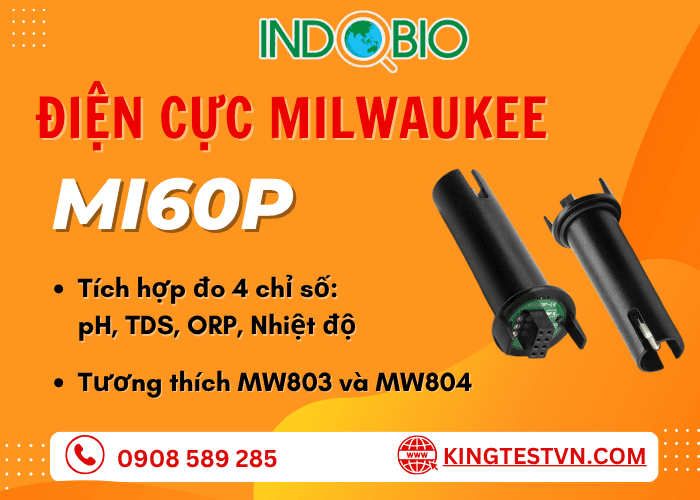 Điện cực đo pH/ORP/TDS/Nhiệt độ Milwaukee MI60P